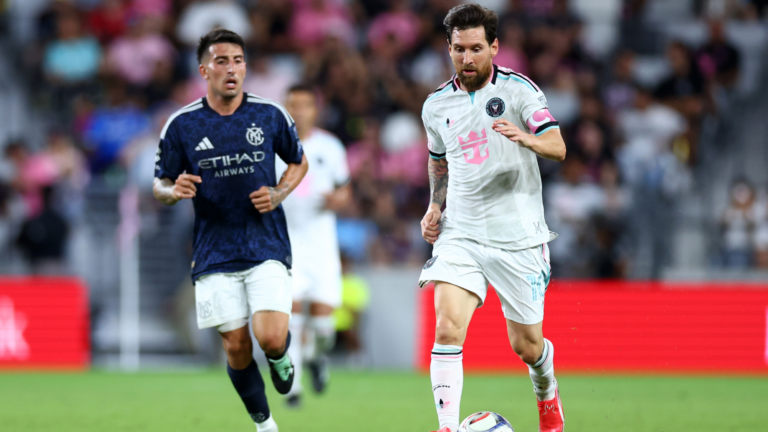 Messi sigue asistiendo en Inter Miami. (Foto: Megan Briggs/Getty Images)