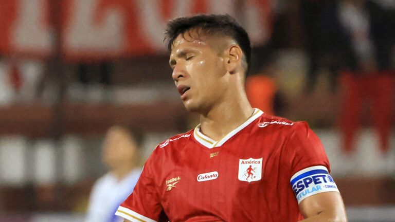 Triunfazo del DIM ante América de Cali. (Foto: Connie FRANCE / AFP via Getty Images)